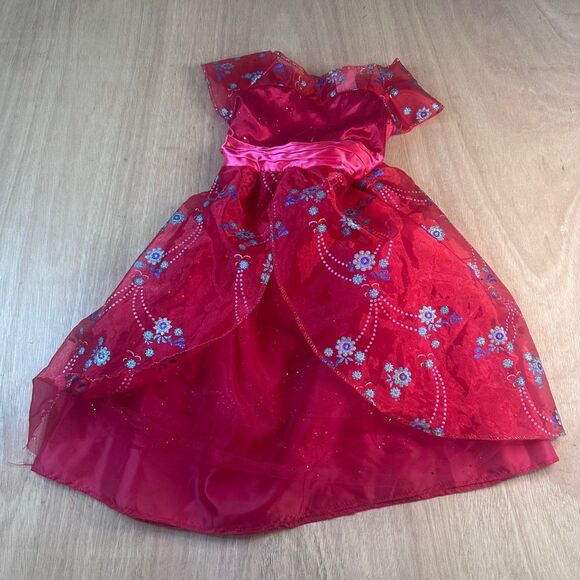 Disney Elena of Avalor Light-Up Musical Dress Jakks Pacific Size 4-6X - Picture 1 of 7